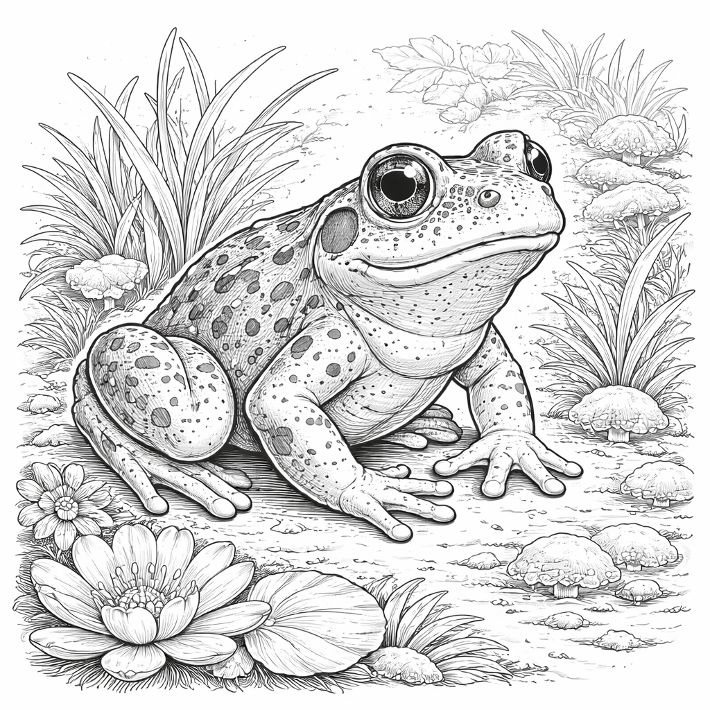 Jungle animals colouring sheet — printable PDF