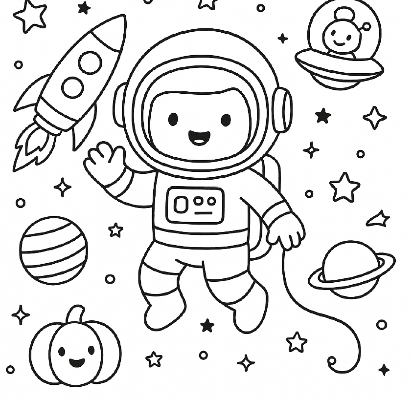 Space word search — hard