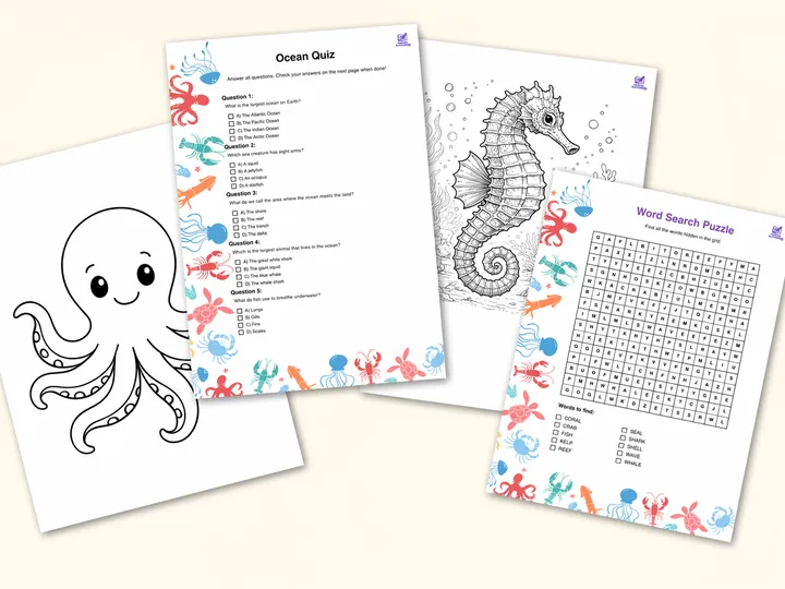 Under the Sea activity pack