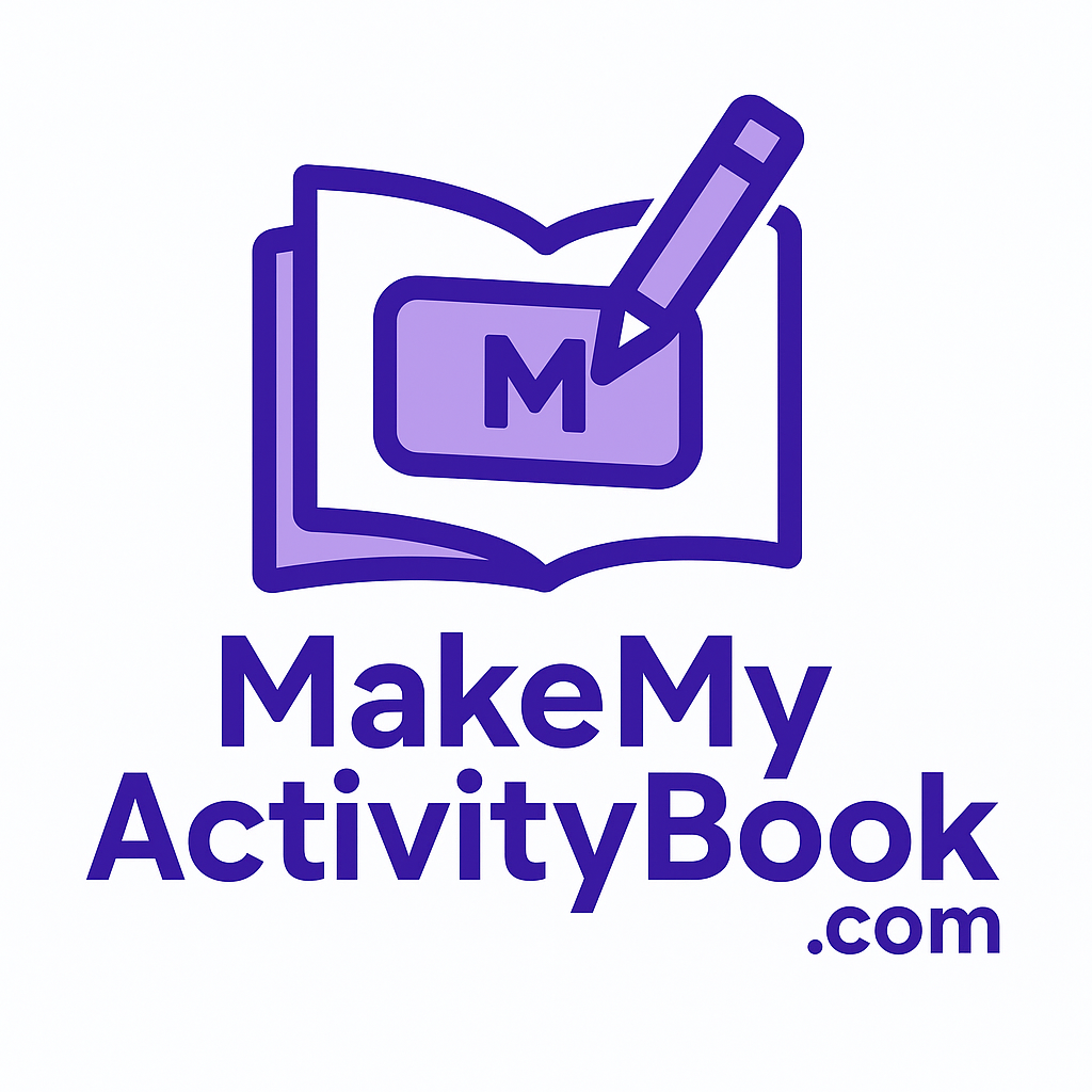 Make My Activity Book - Free printable activities for kids